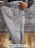 Popcorn Fabric Ankle Length Trouser For Men's