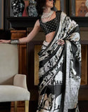New Design Lunch Semi Gajji Silk Soft and Smooth Saree